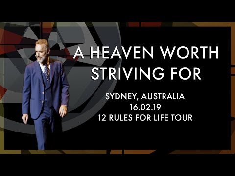 Lecture: 12 Rules for Life Tour - Sydney, Australia.