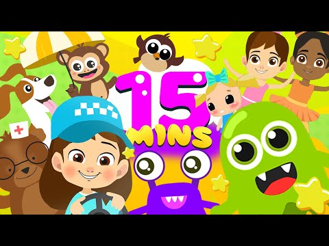 MIX 15 MIN: Najbolje djecije pjesme - Tockovi autobusa, Abeceda, Mi planinke, Iso medo u ducan i jos