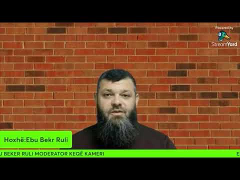 KESHILLA TE ARTA NGA HOXHA EBU BEKER  ALLAHU E RUAJT