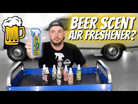 Chemical Guys Air Freshener Scent Test | Beer Scent, Bacon Flavor, Box of Chocolates | Car Scents