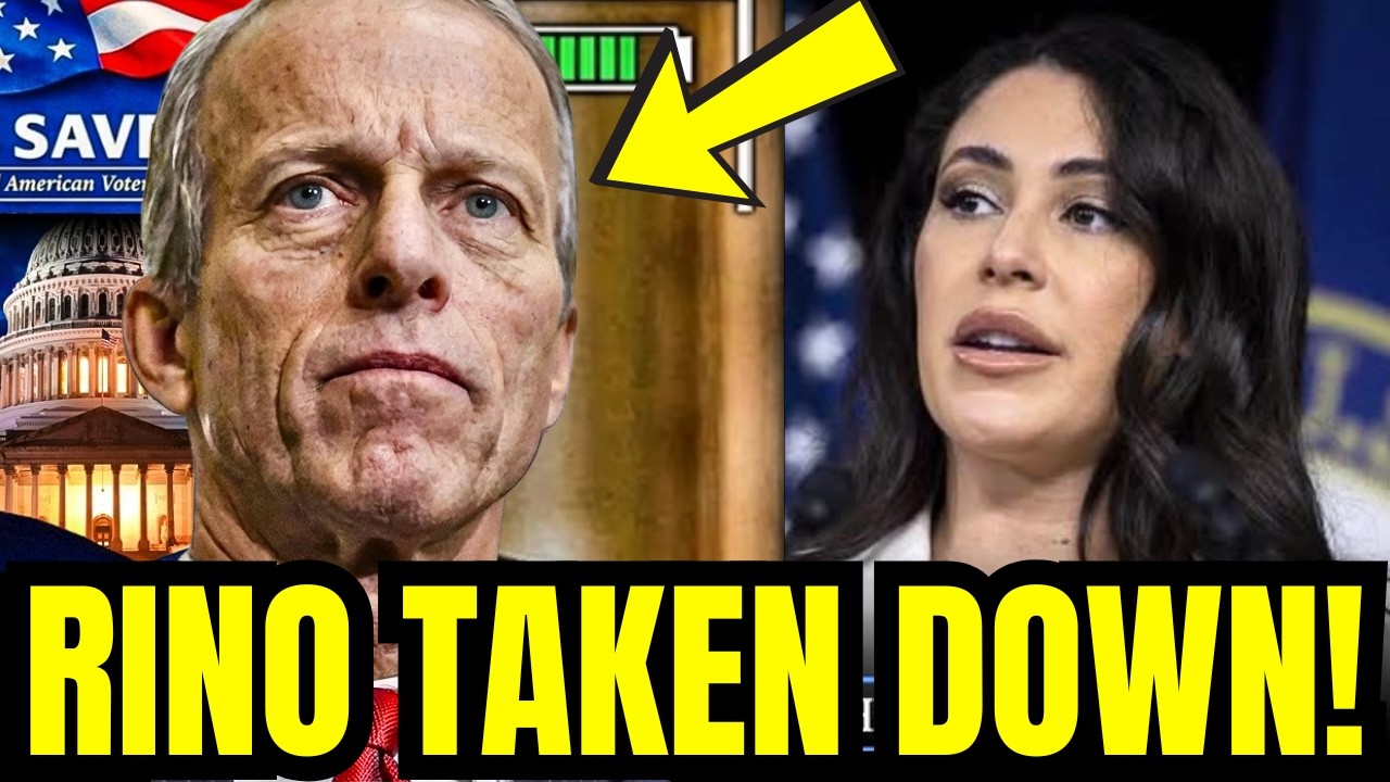 RINO COLLAPSES!! Anna Paulina Luna TORCHES Washington—Leaves John Thune SPEECHLESS!
