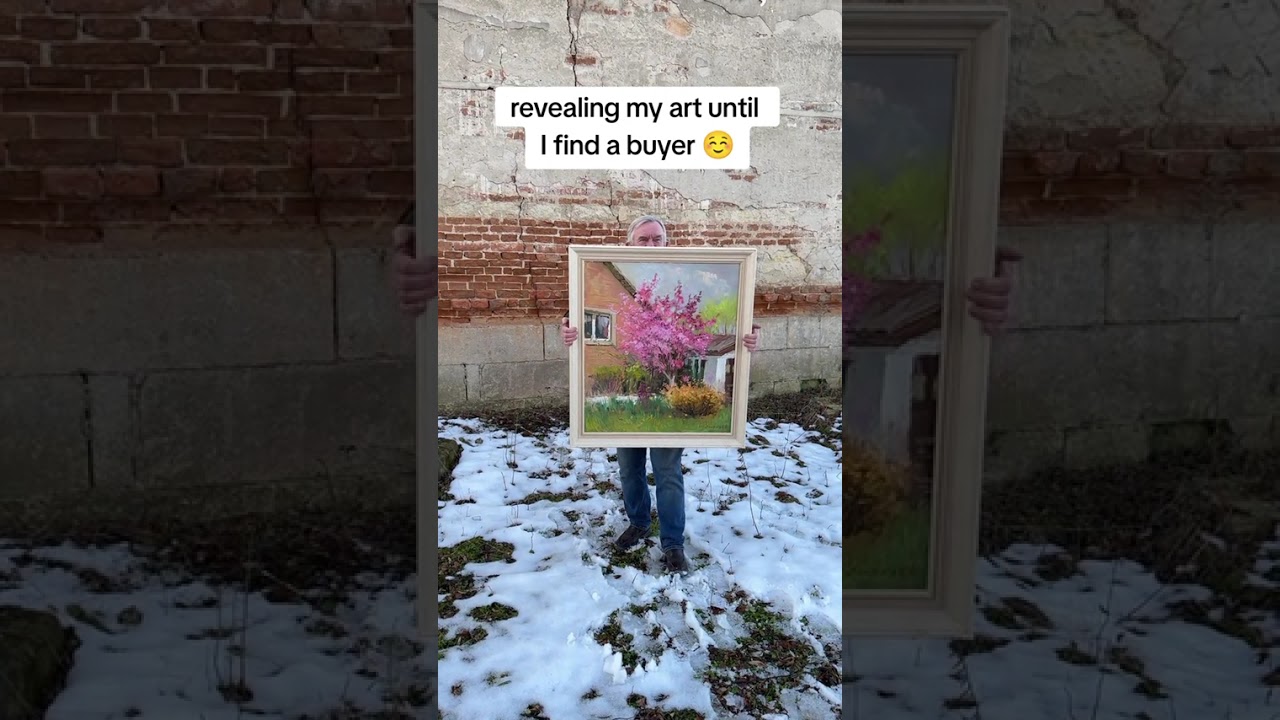 original painting, oil painting #painting #art #artgallery... #Shorts #stognut_artist