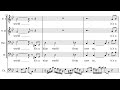 The Four Freshmen - It's a Blue World (score video)
