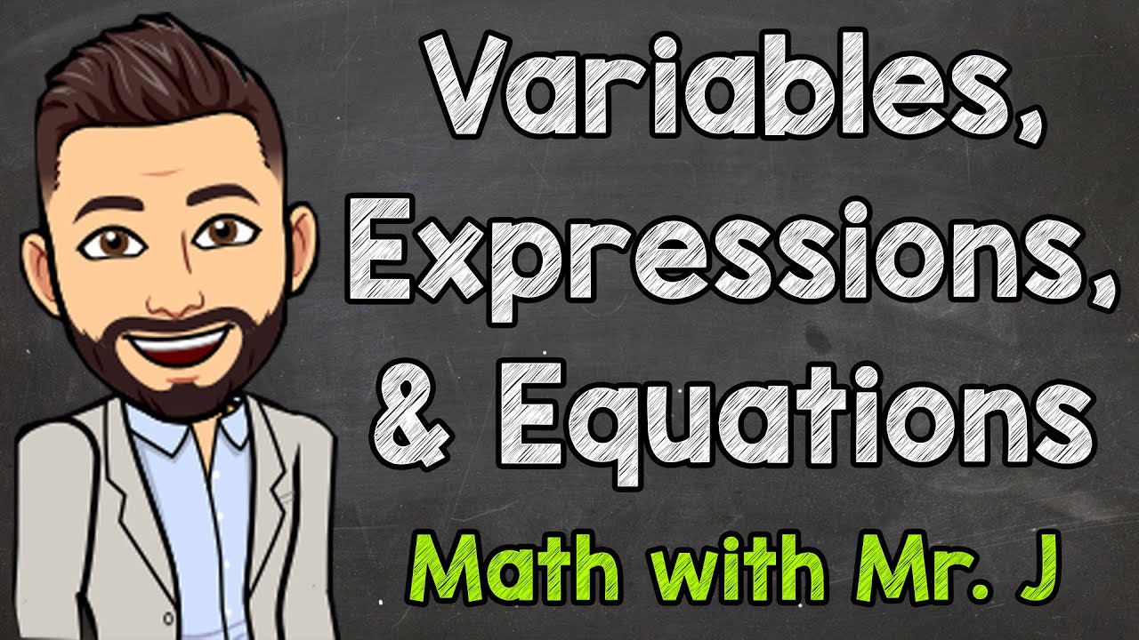 What are the variables in an equation?