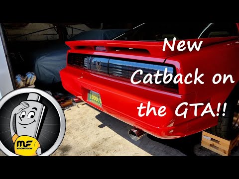 1989 Trans Am GTA Magnaflow Exhaust Upgrade
