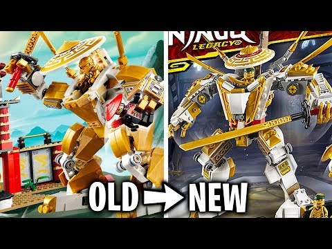 ALL LEGO Ninjago 2020 Legacy Sets - OLD vs NEW!