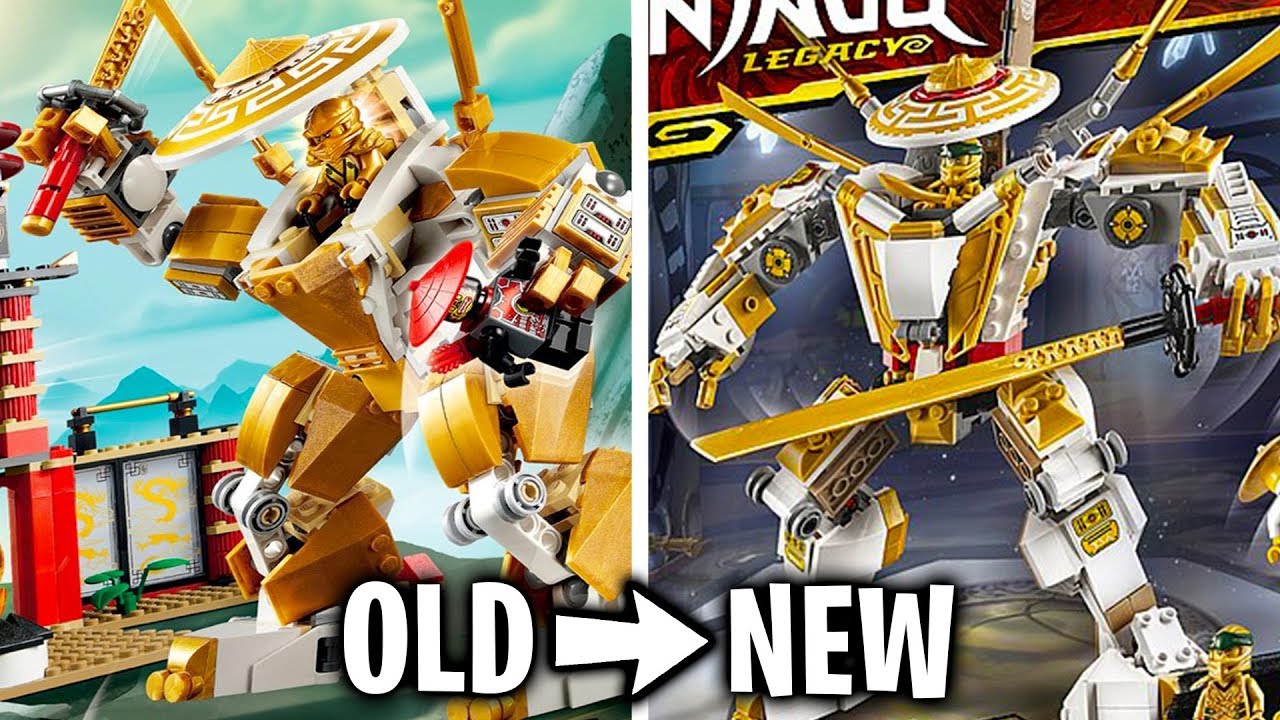 ALL LEGO Ninjago 2020 Legacy Sets - OLD vs NEW!