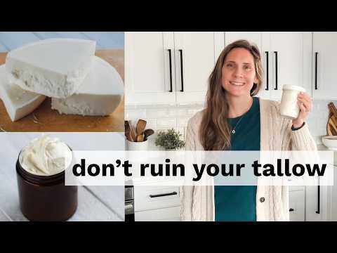 The Ultimate Guide to Rendering Tallow (Avoid These Mistakes)
