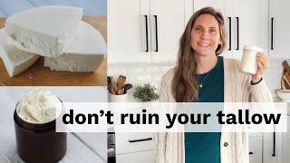The Ultimate Guide to Rendering Tallow (Avoid These Mistakes)