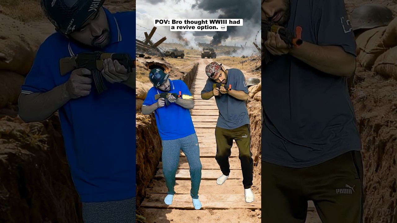 POV: Bro thought World War 3 had a revive option. 💀