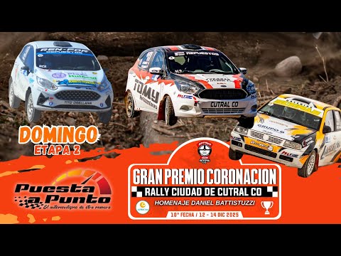 RALLY NEUQUINO|  FECHA CORONACÍON | CUTRAL CO| DIA DOMINGO