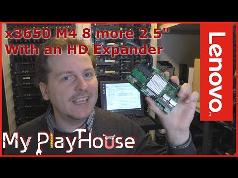 x3650 M4 8x2.5" more with an HD Expander 69Y5319 - 509