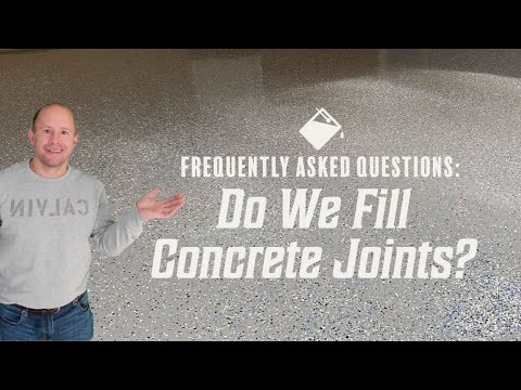 Do We Fill The Concrete Joints When Doing Epoxy Floors?