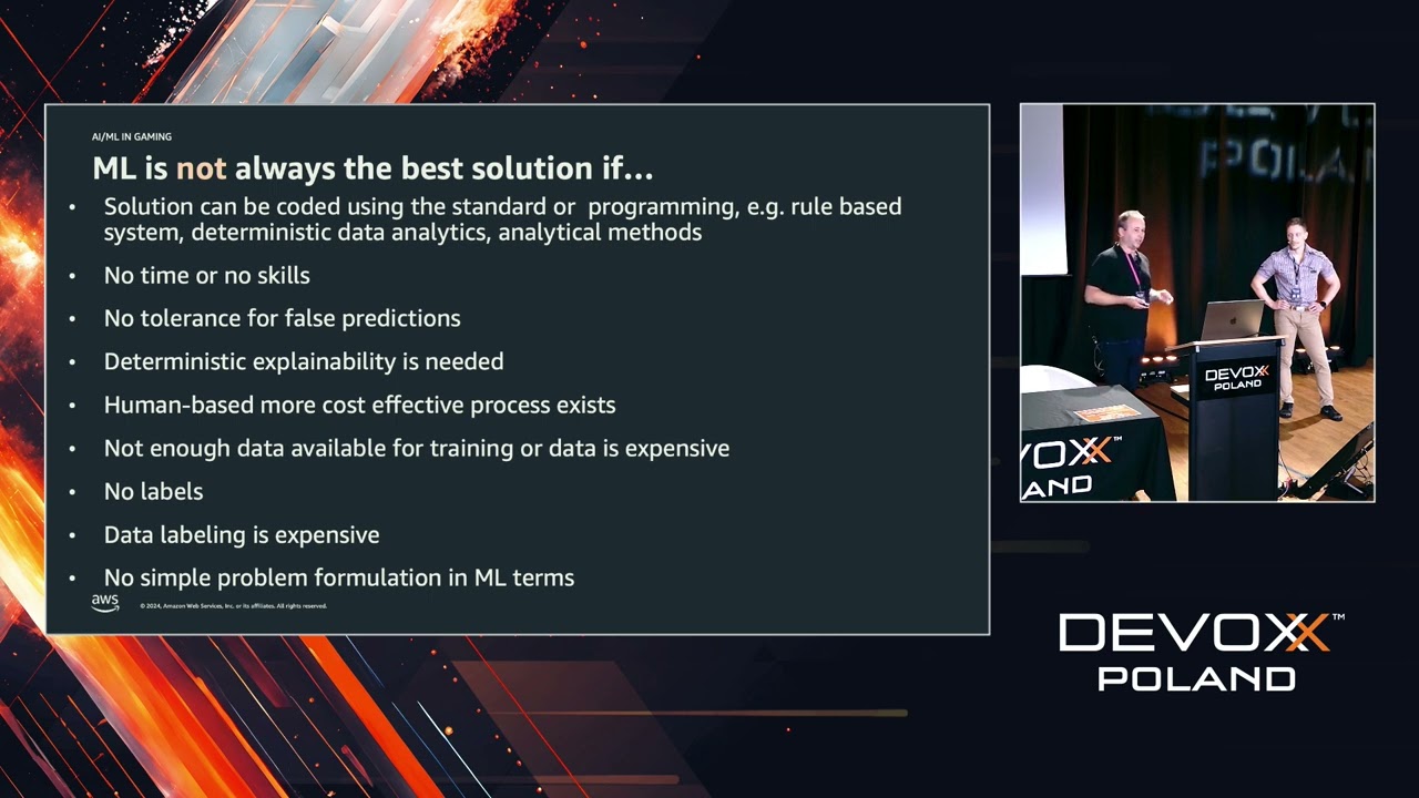 Tech behind modern AI/ML in Gaming • Sergey Kurson, Andrzej Mizerkiewicz • Devoxx Poland 2024