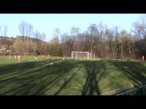 Marcin Jańczy 3:1 (50') 12 kolejka A klasy: Płomień - Gorce (27.10.2013r.)