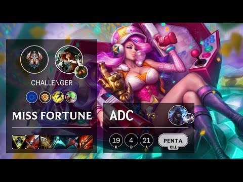 Miss Fortune ADC vs Aphelios - EUW Challenger Patch 10.4