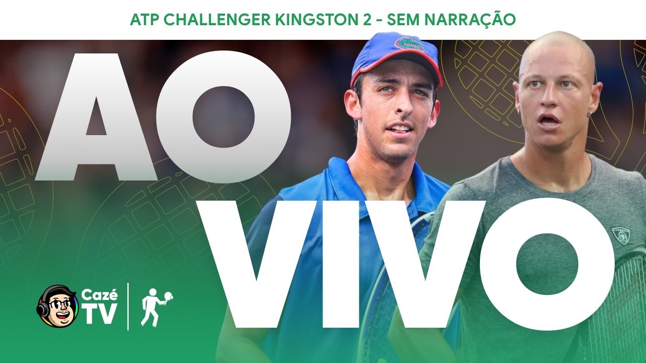 AO VIVO (SOM AMBIENTE): TÊNIS | ANDY ANDRADE X AIDAN MAYO | ATP CHALLENGER DE KINGSTON 2 | FINAL