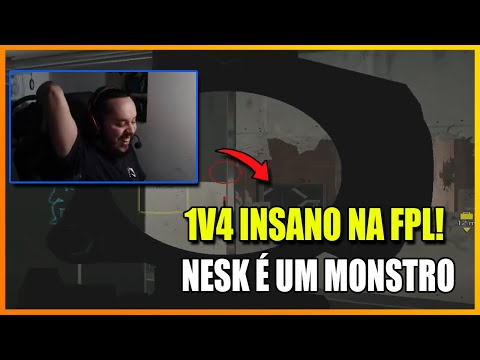 NESK GANHANDO UM CLUTCH ABSURDO NA FPL!  😱😱 - R6 CLIPS