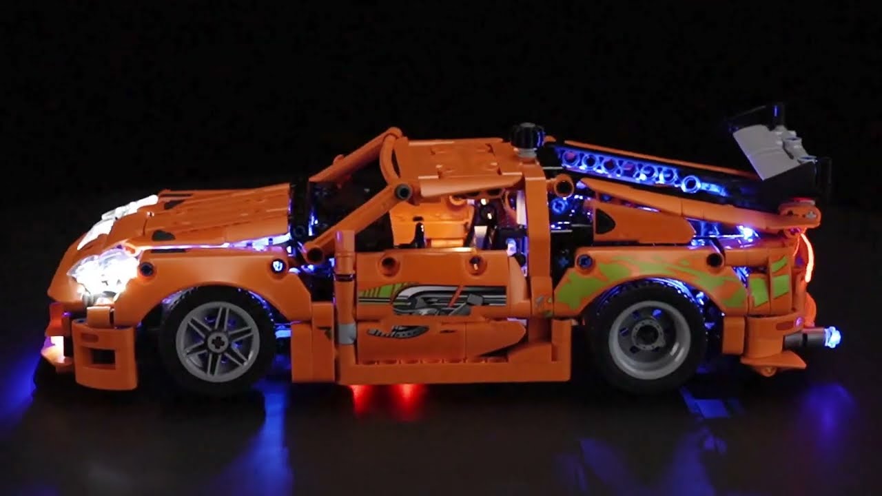 BrickBling LED-Licht-Set für LEGO® Toyota Supra MK4 (42204)