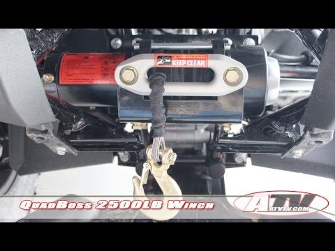 ATV Television Product Review - QuadBoss 2500LB Winch