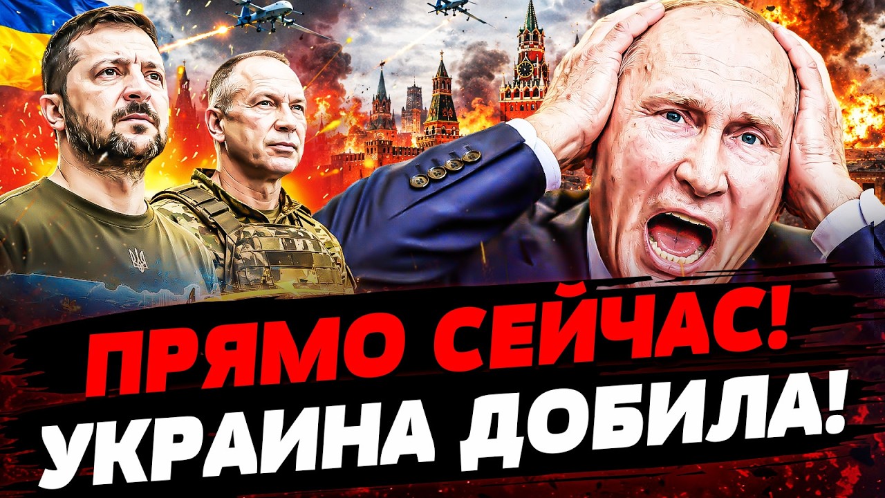 😮В ЭТИ СЕКУНДЫ! УКРАИНА ДОБИВАЕТ ПОСЛЕДНЕЕ! ПУТИН В КОНВУЛЬСИЯХ! ЭТО КОНЕЦ Р