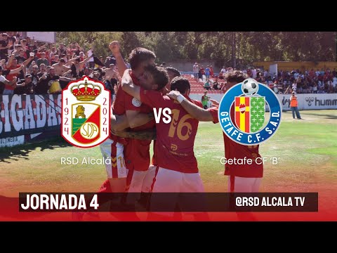 R.S.D. Alcalá S.A.D. - Getafe C.F. "B" | Segunda Federación | Grupo 5 |T 25-26 | Jornada 4