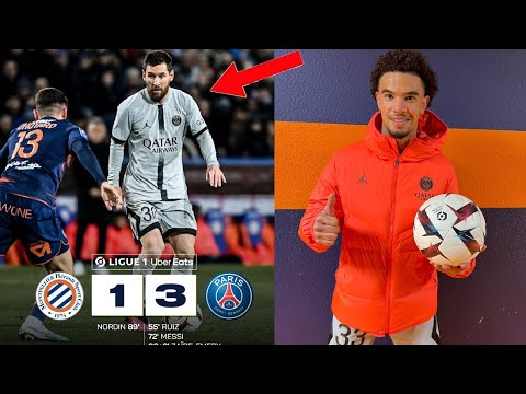 MESSI MATCH PATRON ! MBAPPÉ A J-14 C'EST CHAUD ! ( PSG VS MONTPELLIER 3-1 )