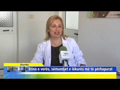 Durrës    Stina e verës, sëmundjet e lëkurës më të përhapura