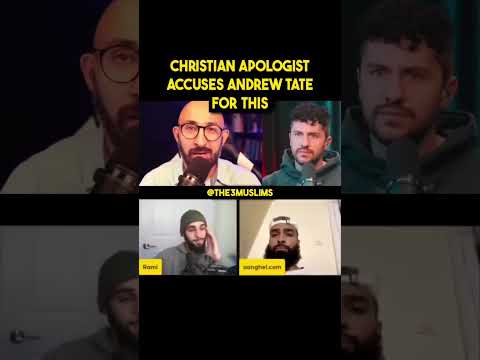 Christian Apologist ACCUSES ANDREW TATE for THIS 🤬