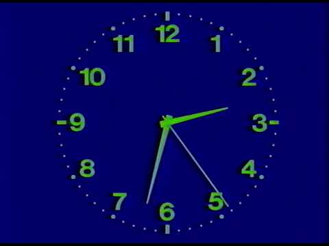 Программа передач и конец эфира (TVP 1 Польша, 25.12.1992)