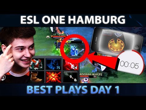 Best Plays ESL One Hamburg 2018 Group Stage - Day 1