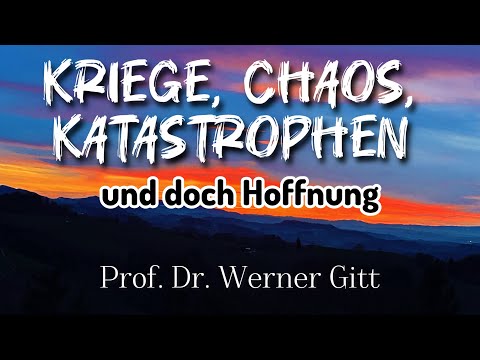 Kriege, Chaos, Katastrophen – und doch Hoffnung