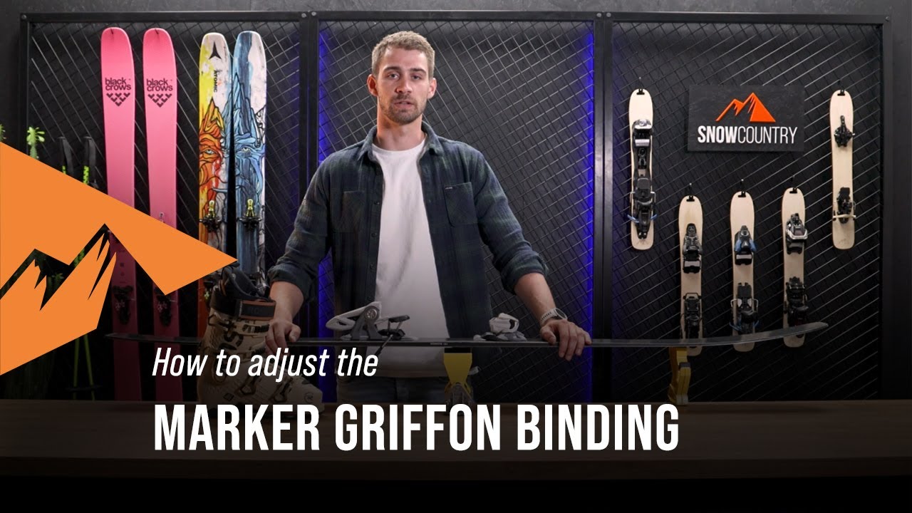 How to adjust a Marker Griffon ski binding