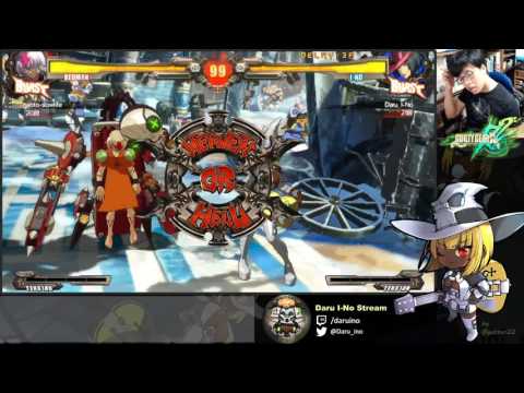 GGxrd Rev2 Daru(IN) vs Naoto(BE)