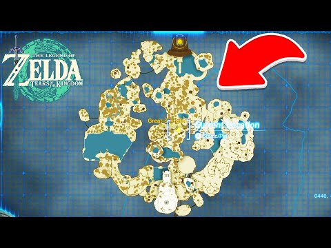 How To Open The Map in Zelda Tears of the Kingdom