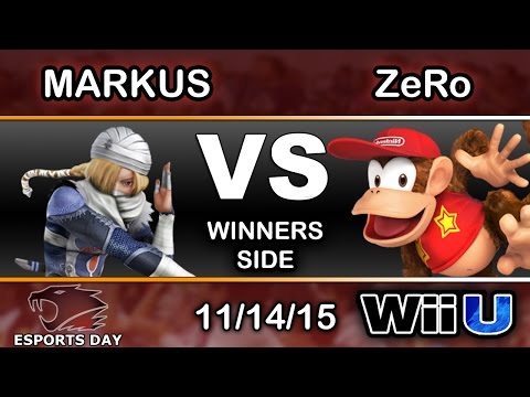 eSports Day – TSM | ZeRo (Diddy Kong) Vs. SCB | Markus (Sheik) Winners Side - Smash Wii U
