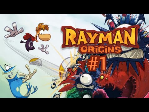 Rayman Origins Прохождение #1 Там джунгли  на 100% (БЕЗ КОММЕНТАРИЕВ) (PC)