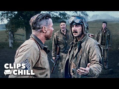 The Germans are Coming! | Fury (Brad Pitt, Shia Labeouf)