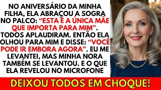 Minha Filha me REJEITOU em público no seu aniversário — mas minha nora revelou algo chocante...