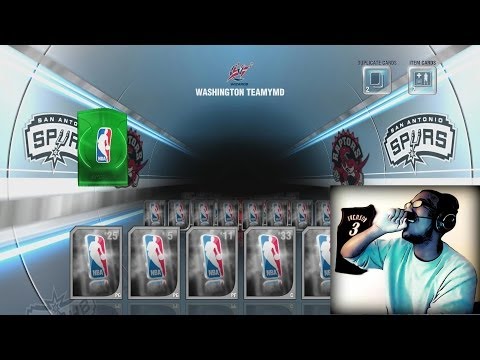 NBA 2K14 Next Gen MyTEAM - FACECAM Emerald Pack Opening! PS4