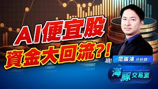 歷史漲點冠軍出現! 修正結束? AI便宜股資金大回流?｜海豚交易室｜范振鴻 (圖)
