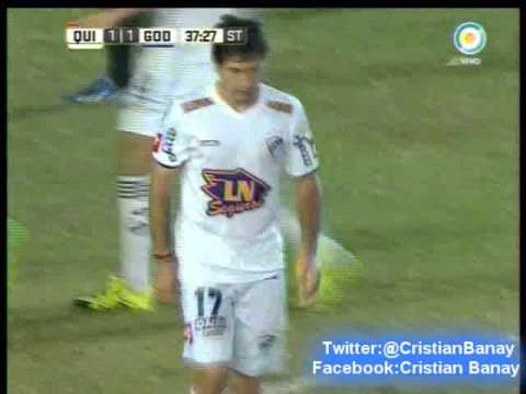 Quilmes 1 Godoy Cruz 3 (Relato Pedro Reyes) Torneo Primera Division 2016