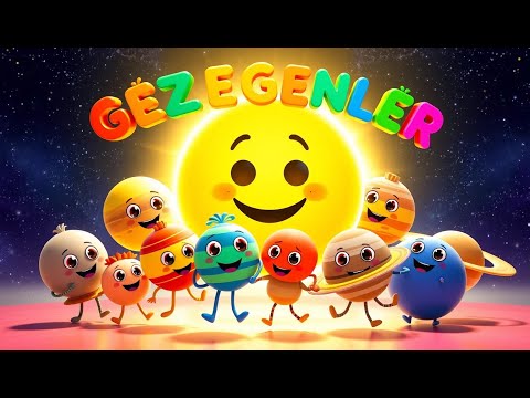 🌍 Güneş Sistemi Dansı! 🪐 | Gezegenler Şarkısı | Eğlenceli Çocuk Şarkısı | 3D Animasyon