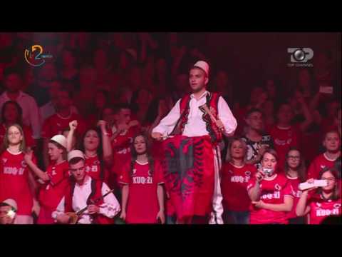 Elvana Gjata ft Flori Mumajasi - Kuq e zi, 31 Maj 2015 - Top Fest 12 Finale