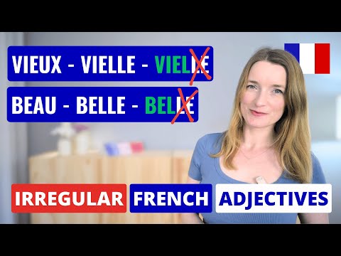 Beau or Bel? - Nouveau or Nouvel? | 5 Irregular French Adjectives with 5 Forms