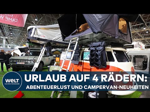 URLAUB AUF VIER RÄDERN: Abenteuerlust und Campervan-Neuheiten auf dem Caravan Salon in Düsseldorf