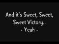 Sweet Victory (Lyrics)