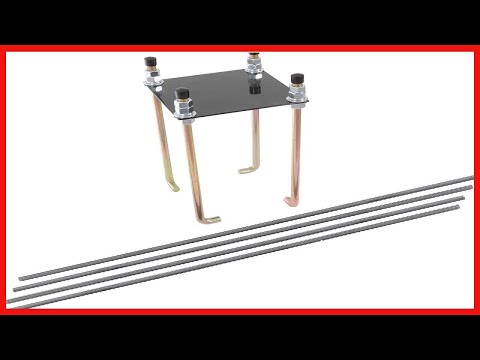 Silverback 7" Basketball Hoop Anchor Kit Designed for Silverback, Goaliath, and Hoopstar Basketball