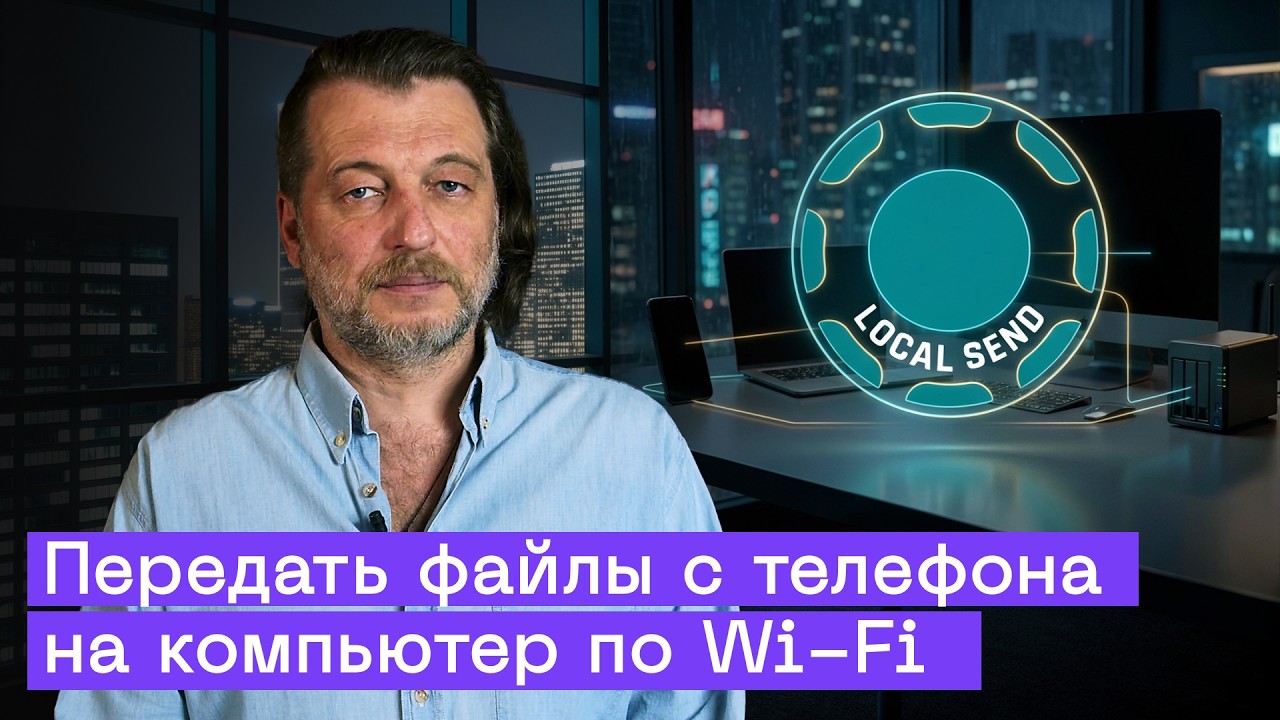 Обмен файлами между устройствами без интернета (Android, Windows, Linux, Mac) с помощью Loc