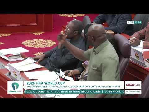 World Cup 2026 Shock: Tolon MP Demands Briefing Over Alleged Free Trip Slots for Majority MPs